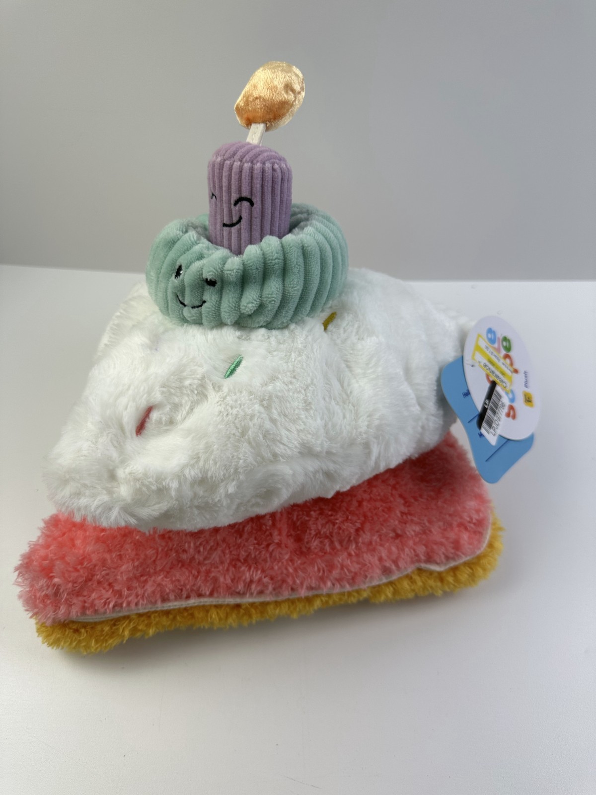 Gigglescape Stackable Layer Birthday Cake Soft Stuff Plush Toy 1+ ONLY 2 layers