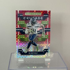 2024 Panini Rookies & Stars - Crusade - DK Metcalf, Red Plaid Prizm
