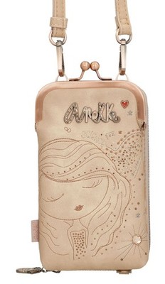 Anekke Hollywood Studio 3 in 1 Wallet Bag Umhängetasche Tasche Nude beige Neu