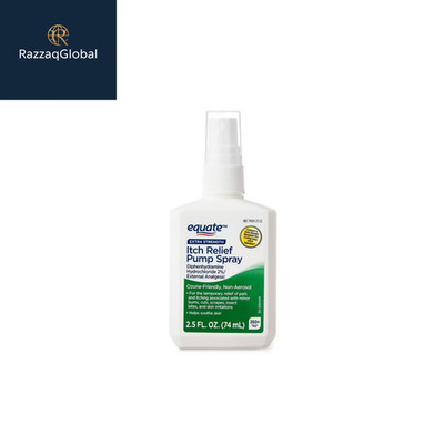 Equate Extra Strength Itch Relief Spray, 2.5 oz