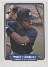 1982 Fleer Willie Randolph #49 1g9
