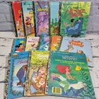 Vtg Disney Little Golden Books Lot Of 13 Snow White Cinderella Sleeping Beauty