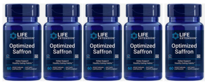 OPTIMIZED SAFFRON WEIGHT SUPPORT  300 Vege Capsules  LIFE EXTENSION
