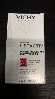 Vichy Liftactiv Retinol for Deep Wrinkles Face Serum -1.01 fl oz exp.11/25+ (M5)