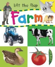 Farm Lift a Flap - Board book By Hinkler Books - VERY GOOD