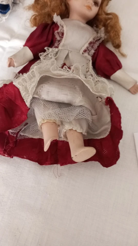 Coppia bambole,vintage H 30 - Immagine 3 di 4