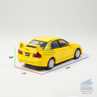 1:64 Mitsubishi Lancer Evolution V Model Car Diecast Vehicle