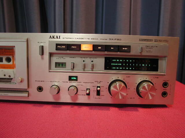 National Akai Equipped Mechanism Of Gx-F802 Motor System Cassette