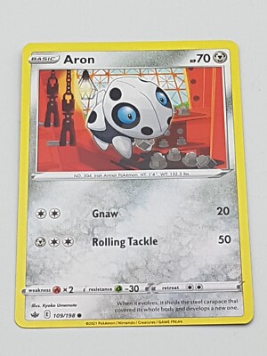 Pokémon TCG Aron Near Mint