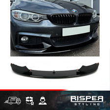 GLOSS BLACK FRONT BUMPER SPLITTER LIP FOR BMW F32 F33 F36 4 SERIES M SPORT 13-20
