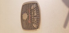 Vintage Snap On Brass Belt Buckle Made In USA
