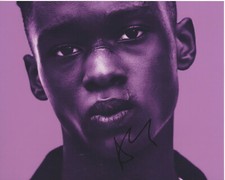 ASHTON SANDERS SIGNED AUTHENTIC 'MOONLIGHT' CHIRON 8X10 PHOTO B w/COA ACTOR