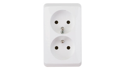 Schneider Prima Doppelsteckdose mit 16A IP20 weiß GWN-230P WDE001043 Steckdose