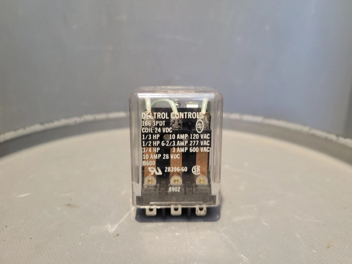 Deltrol Controls 22255-70 Ice Cube Relay 8-Pin DPDT with 32 Volt DC Coil 32vdc e