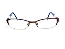Kate Spade Rectangular Metal Half Rim Brown Eyeglasses Pati 0P40 50 17 135