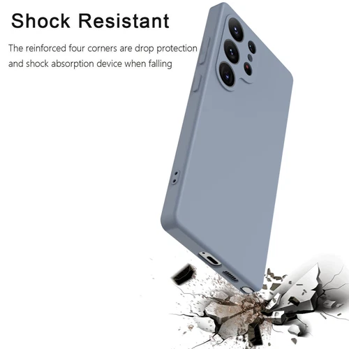 Hülle + Displayschutzfolie für Samsung Galaxy S25/S25 Plus/S25 Ultra Silikon Case - Bild 15 von 44