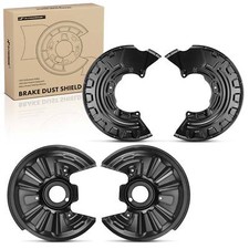 A-Premium 4x Front and Rear Brake Disc Splash Panels for Audi TT 8J3 VW Golf New