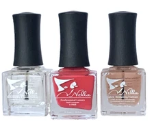 Healthier Nail Polish by NELLA + All-In-One, Base & Topcoat & Cuticle Treatment