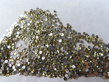 Full package of 1440 genuine Preciosa Hot Fix Flatbacks 6ss Crystal blonde flare