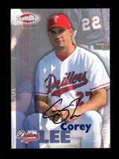1999 TEAM BEST COREY LEE AUTO AUTOGRAPH DRILLERS 2A