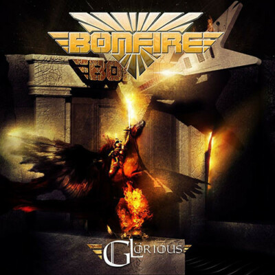 Bonfire    Glorious (Brand New Factory Sealed Vinyl LP record) bent corrner R254