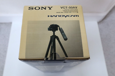 Sony HandyCam Tripod VCT-50AVwith Wired Remote Control | eBay