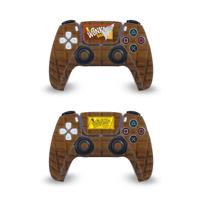 WILLY WONKA & THE CHOCOLATE FACTORY GRAPHICS SKIN PS5 SONY DUALSENSE CONTROLLER