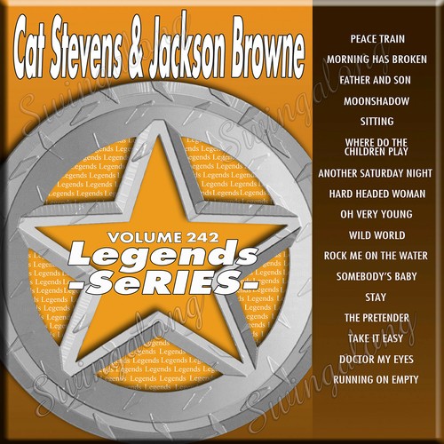 KARAOKE CD+G LEGEND SERIES CAT STEVENS & JACKSON BROWNE VOL242 In