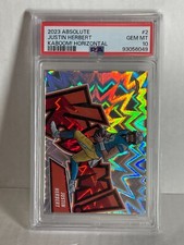 2023 Panini Absolute KABOOM! #2 Justin Herbert Chargers SSP PSA 10 GEM MINT