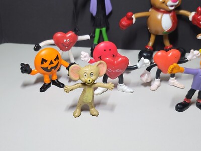 ヴィンテージ モンスター ベンダブルフィギュア 80s Bendable Toy Vintage Bendy Rubber Bendable Toy Lot Flexible | eBay