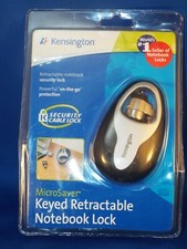 64053 Kensington Microsaver Retractable Portable Notebook Lock