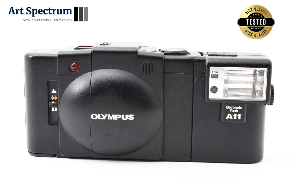 [N Mint] Olympus XA2 + A11 D.Zuiko 35mm f3.5 point&shoot Film Camera from Japan - Image 2 of 4