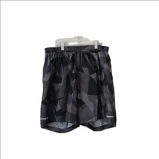 Image of adidas Men's Standard Run It Camo Shorts, Grey/Grey, Size Large 7"