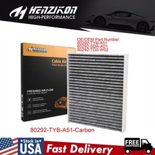 Carbon Cabin Air Filter for Acura Integra MDX 22-2025, Honda Accord 23-24 US