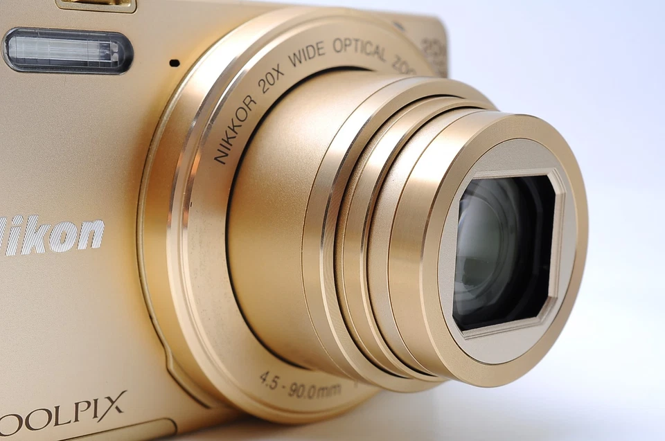 Nikon Coolpix S7000 Gold 16.0MP Compact Digital Camera [MINT] From Japan - Image 3 of 4