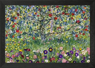 Apfelbaum Gustav Klimt Gerahmtes Wandbild Poster Leinwandbild Bild