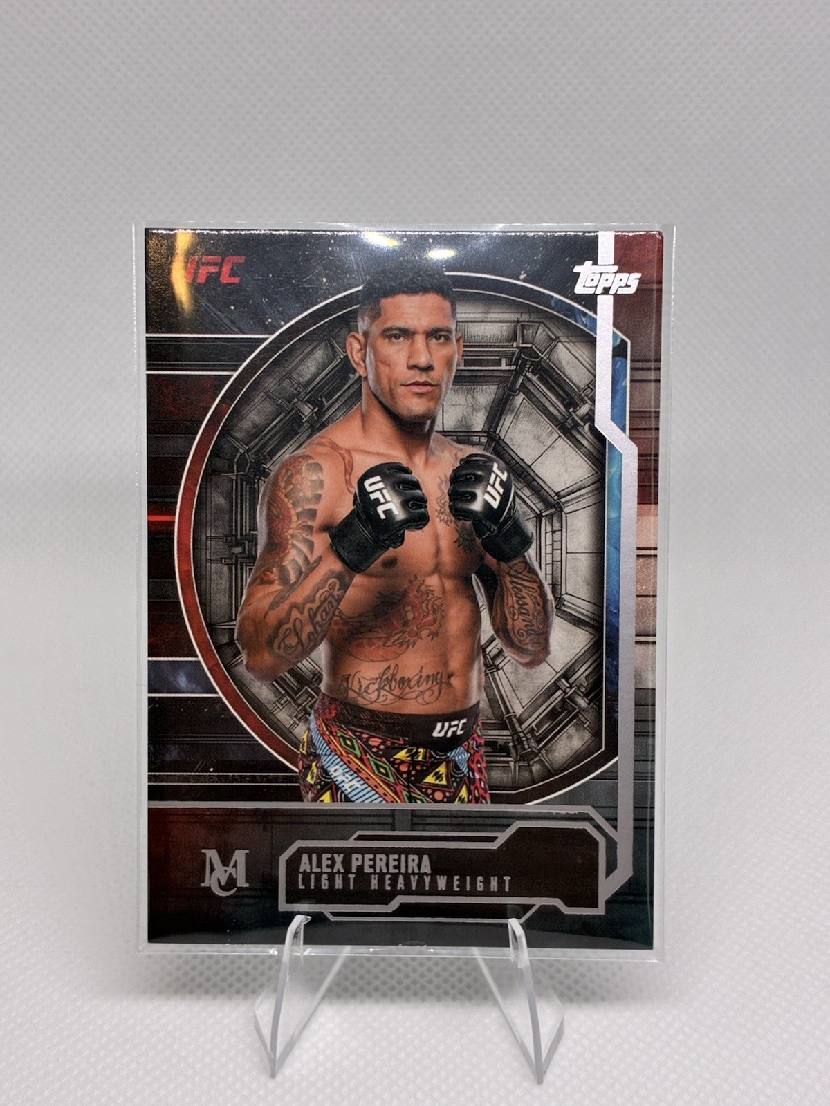 2026 Topps UFC Knockout Alex Pereira Museum Collection Insert MC-86