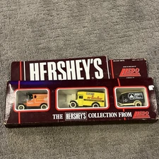 Lledo Hershey's Milk Chocolate Collection 1983 Die Cast Metal Cars Liedo Reece
