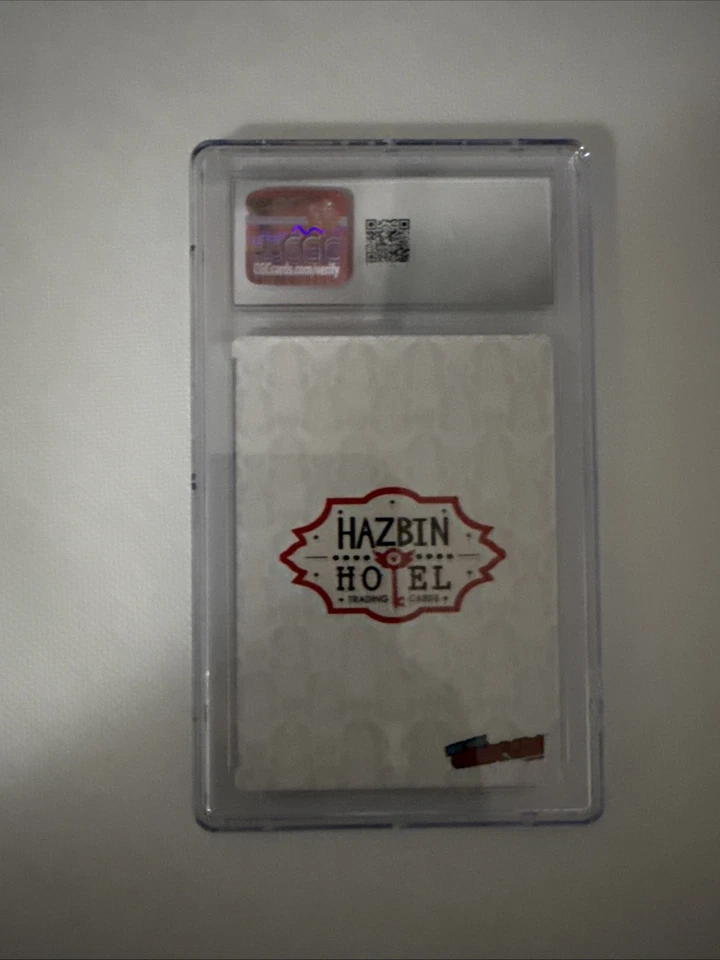 CGC Graded 9.5 Mint NYCC Foil Promo Hazbin Hotel PR-16 Trading Card 2025 Gravity - Image 2 of 2