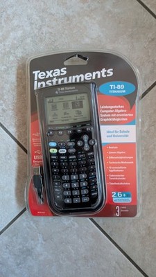 Texas Instruments TI-89 Titanium - Taschenrechner für Schule und Studium
