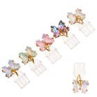6pcs Usb Cover: Butterfly Charm Dustproof Plugs For Mobile Phones -