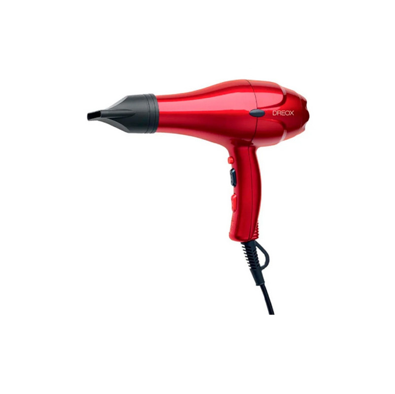 DREOX Phon Rosso Professionale 2100W | Addio Crespo e Piega Wow