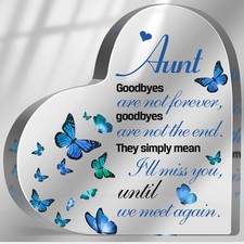 Sympathy Gifts for Loss of Loved One, Memorial Gifts for Loss of Auntie, In M...
