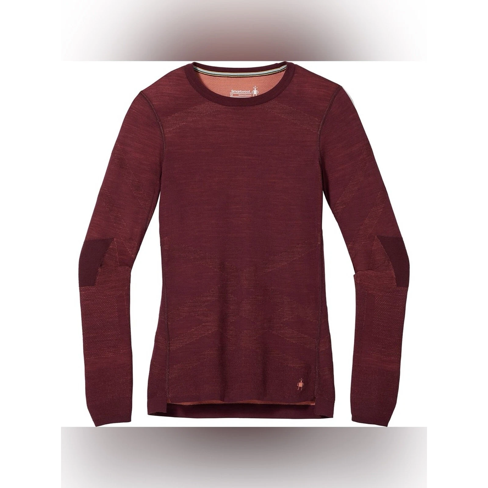 Smartwool Intraknit Thermal Merino Base Layer Crew Shirt Long Sleeve Women’s M