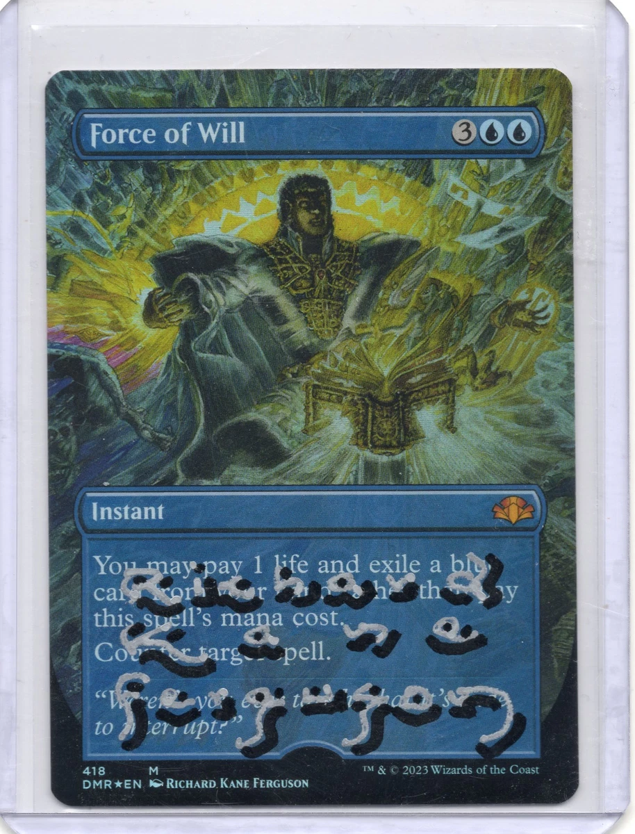 Force of Will TCG Near Mint or Better Individual Trading Card