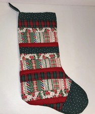 Quilted Christmas Stocking 15 Inches