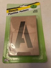 Letter Stencils 3 Inch Stencils Letters and Numbers for Spray Painting Reusable