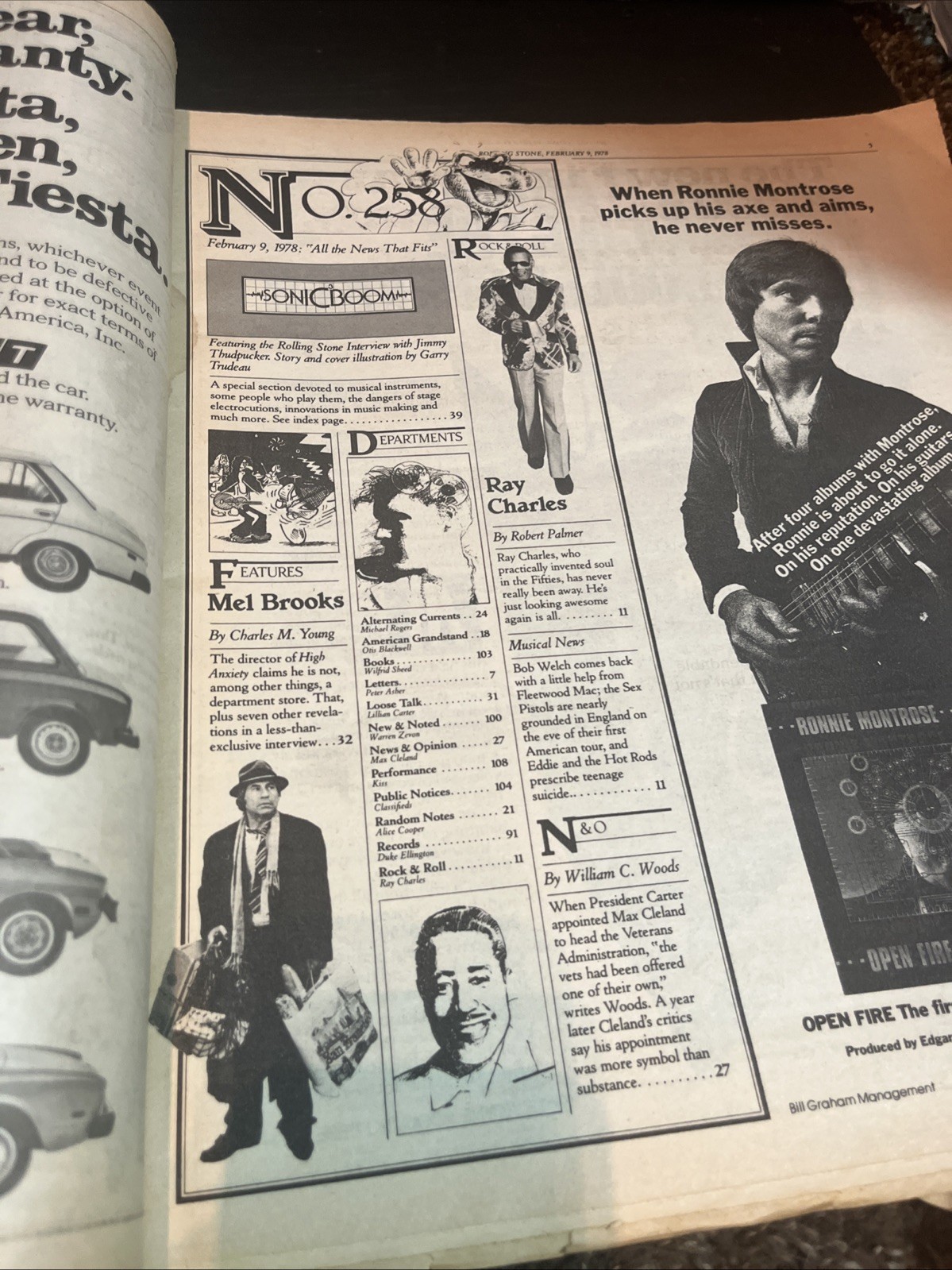 Rolling Stone February 9, 1978 Jimmy Thudpucker Mel Brooks Newsstand thumbnail 7