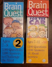 Brain Quest Cards Learning Game Ages 7 - 12