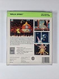 Ninja Spirit NEC TurboGrafx 16 TurboDuo Hu Card COMPLETE IN BOX Great Condition